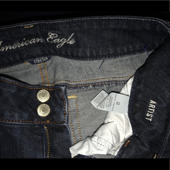 American eagle crops size 2 artist stretch - Picture 5 of 5